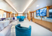 TASIA 158ft Feadship sold superyacht - main salon