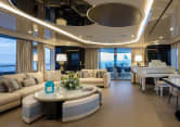 ALISA 164ft Mangusta completed superyacht - main salon