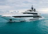 ALISA 164ft Mangusta completed superyacht - profile view
