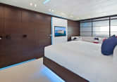 FIVE WAVES 118ft AB Yachts sold superyacht - stateroom
