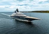 KISMET 400ft Lurssen completed superyacht - profile view