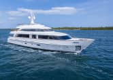 BETTY JANE 112ft Sanlorenzo luxury yacht for sale - profile view