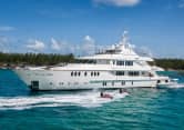 MYSTIC 151ft CMB Yachts sold superyacht - profile view