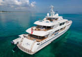 MYSTIC 151ft CMB Yachts sold superyacht - profile view