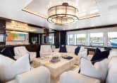 MYSTIC 151ft CMB Yachts sold superyacht - main salon