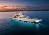 CC-SUMMER 312ft Lurssen sold superyacht - profile view
