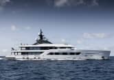 ENTOURAGE 197ft Amels luxury yacht for sale - profile view