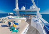 AMICA MEA 152ft Royal Hakvoort luxury yacht charter - sundeck