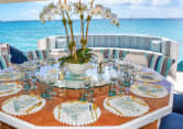 OCTOPUSSY 143ft Heesen Yachts sold superyacht - dining area