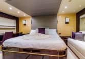 ACCREWED INTEREST 68ft Sunseeker sold superyacht - stateroom