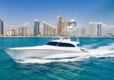 FULL THROTTLE 64ft F&S Boatworks sold superyacht - profile view