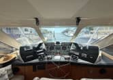 AMAZING GRACE 59ft Hatteras luxury yacht for sale - bridge