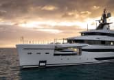 AMOR À VIDA 220ft CRN superyacht charter - aft exterior view