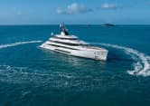 AMOR À VIDA 220ft CRN superyacht charter - profile view