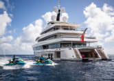 ASIA 200ft Royal Hakvoort completed superyacht - aft exterior view