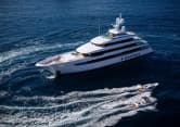 ASIA 200ft Royal Hakvoort completed superyacht - profile view