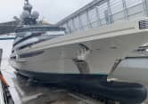 OPUS 464ft Lurssen completed superyacht - profile view