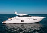 A SHURE THING 63ft Princess sold superyacht - profile view