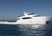CA’D’ZAN 80ft Hatteras sold superyacht - profile view