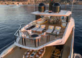 FELICITÀ 164ft Mangusta completed superyacht - sundeck