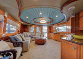 SIR JON II 90ft Hatteras sold superyacht - main salon