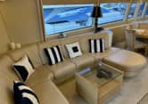 DARE TO DREAM 80ft Lazzara Yachts sold superyacht - main salon