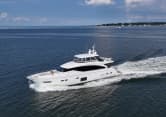 LADY J 88ft Princess luxury yacht for sale - profile view