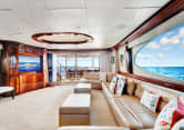 LE REVE 110ft Lazzara Yachts luxury yacht charter - main salon