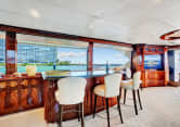 LE REVE 110ft Lazzara Yachts luxury yacht charter - main salon