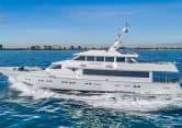 Luxury 37m motor yacht ANDIAMO available for Bahamas charter