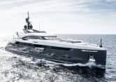 UTOPIA IV 207ft Rossinavi superyacht for sale - profile view
