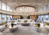 AHPO 378ft Lurssen completed superyacht - main salon