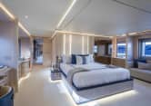 MYSTERE 109ft Mangusta sold superyacht - stateroom