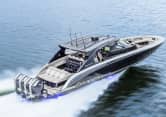 MYSTIC M5200 52ft Mystic luxury yacht for sale - profile view