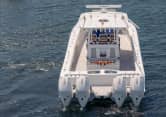 SHOWTIME 43ft Freeman Boatworks luxury yacht for sale - bow view