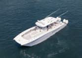 SHOWTIME 43ft Freeman Boatworks luxury yacht for sale - profile view