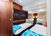 A SHURE THING 63ft Princess sold superyacht - stateroom