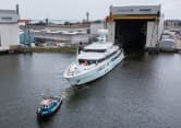 Motor Yacht Amels SHADOW under construction by Moran Yachts