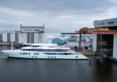 Motor Yacht Amels SHADOW under construction by Moran Yachts