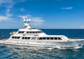 LADY SANDALS 131ft Feadship luxury yacht for sale - profile view