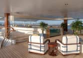 TIS 366ft Lurssen completed superyacht - sundeck