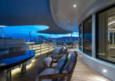 TIS 366ft Lurssen completed superyacht - sundeck