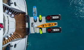 MARGUERITE 201ft Lurssen sold superyacht - aft exterior view