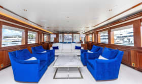 TASIA 131ft Westport Yachts sold superyacht - main salon