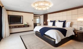 MYSTIC 151ft CMB Yachts sold superyacht - stateroom