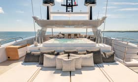 MEDIALLY 152ft Baglietto sold superyacht - sundeck