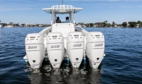 MYSTIC Sea Vee 39ft SeaVee Boats sold superyacht - aft exterior view