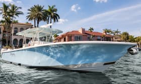 MYSTIC Sea Vee 39ft SeaVee Boats sold superyacht - profile view