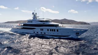 PLVS VLTRA 243ft Amels new build superyacht - profile view