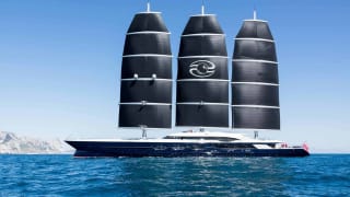 BLACK PEARL 350ft Oceanco new build superyacht - profile view